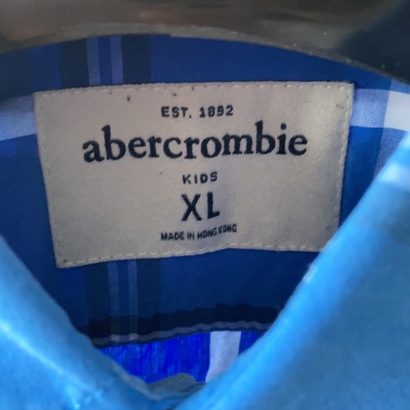 Aberceombie Kids Boys Long-Sleeved Shirt Size XL - Picture 4 of 5